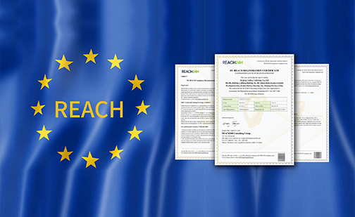 EU Reach Registration Certificate